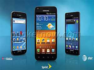   GALAXY S II  AT&T, T-Mobile  Sprint