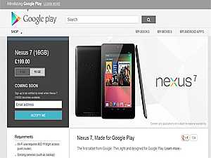  Nexus 7    Google Play