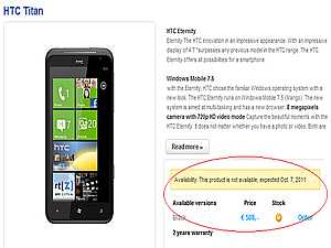HTC Titan     7 