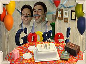 محرك البحث جوجل يحتفل بالذكرى ال13 لتأسيس شركتة Google