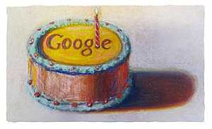 جوجل Google يحتفل بعيد ميلاده الإثنى عشر