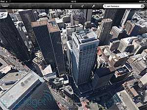 Google Earth لنظام iOS يحصل على العرض ثلاثي الأبعاد للمدن من Google