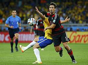 مباراة البرازيل والمانيا